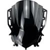 RTSMD Parabrezza Da Corsa Per Moto, Deflettori Antivento Per YAMAHA YZF R15 V4.0 2021-2025, YZF-R15 V4, YZF-R125 Cupolino Parabrezza(NERO)