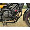 Generic Protezione contro gli urti con cursore (nero) compatibile con Royal Enfield Guerrilla 450