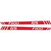 BLACK DOVES GRAPHICS 2pz Adesivi RIFRANGENTI Compatibili con PARAMANI Motorrad F 800 GS F800 F800GS ADVENTURE 2012-2018 K75 (Rosso)