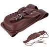 Majatou Borsa Serbatoio Moto, Borsa del Pannello del Serbatoio del Carburante, Coperchio del Serbatoio del Carburante del Gas in Pelle PU per Moto con Custodia per Accessori per(Marrone 01)