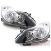 Johns Fari alogeni adatti per Opel Corsa D 06-10 Set H7 H1 Li. Re nero/cromo