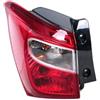 Ropaix Fanale Posteriore Per Suzuki S-Cross S Per Cross 2014 2015 SX4 2016 Paraurti Posteriore Auto Fanale Posteriore Con Lampadina Gruppo Fanale Posteriore(Outside L)