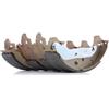 BOSCH 0 986 487 599 Kit ganasce freni Posteriore