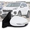 TiJeRa Per Kia Sportage 2016-2021 Specchietto Retrovisore Laterale Completo 10 Fili Con Indicatori Di Direzione Ripiegabile Elettricamente Riscaldato e Con Funzione Blind Spot