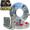 IGP IL GOMMISTA PROFESSIONISTA IGP 2 Distanziali Ruote 20 mm Compatibili Con A3 Q2 Q3 Q4 S-line Sportback E-Tron Ok Auto Cerchi in Lega Made in Italy
