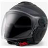 Blauer HT Blauer Demi Jet DJ-01 Graphic B Casco Jet, nero, M (56/58)