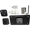 Baceyong Kit staffa di montaggio targa Baceyong Fit per H&arl-ey Big Twins Dynas Sportsters o qualsiasi modello con bullone a 3 fori simile modello 1973+. Adatto per targa fino a 7-1/4 x 4-1/4, nero