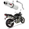 DOMINATOR Terminale di Scarico Marmitta Silenziatore ST compatibile con CB 600F HORNET 1998-2002
