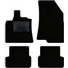 QUEMAR Tappetini Auto per Dacia Sandero, Bordo Antracite, 0 Ricami | anche Stepway / dal 2021 / Kit Tappeti Moquette e Gomma su Misura / Set 2 Anteriori +2 Post./ Ricami e Colori Personalizzati
