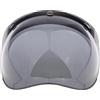 LOVIVER Visiera per Casco Moto Universale Bubble 3-Snap Visiera Up Lente Liscia - 7