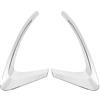 Frefgikty Per Kadjar 2015-2018 Accessori Auto Posteriore Fendinebbia Coperture Decorazione Cornice Della Lampada Trim Abs Cromato