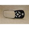 Gallo Retrovisori SNC Specchio Retrovisore specchietto esterno - Sinistro, Piastrato, Curvo, Cromato, Compatibile con Nissan Micra K12 dal 2003 al 2009