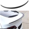 Ywooon per Tesla Model 3 Highland 2024 2025 2026 Spoiler Wing Performance Baule posteriore Labbro Coda per Tesla Highland Accessori ABS (Fibra di Carbonio Opaca)