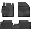 MOTOS Tappetini in gomma per auto adatto per Toyota Auris I 2006-2012 Migliorate il vostro comfort di viaggio con il tappetino antiscivolo per auto No.77