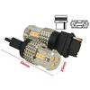 CARALL Lampada Led 3156 T25 PY27W 12V 45W No Polarita Arancione Super Luminoso Per Frecce
