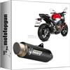 MOTOTOPGUN mivv scarico omologato cat-oem gp-pro inox nero compatibile con honda cb 500 f 2019 2020 2021 2022 mototopgun