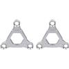 HUISI Adatto for CFMOTO CF MOTO 800MT MT800 MT 800 MT CF800MT Accessori for motociclette Sospensione anteriore Regolatori precarico forcella Tappo di protezione Copertura(Silver)