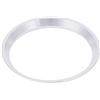 Niiyen Anello del volante, rivestimento del coperchio della decorazione del centro del volante, rivestimento dell'anello del volante dell'auto adatto per CLA GLK Classe A W204 W246 W176 W117 C117(D'argento)