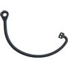 SZTMYVUW Coperchio Carburante Compatibile con Fiat per 500 per Grande per Punto per Bravo per Doblo Auto Tappo del Serbatoio del Carburante Copertura Cavo di Linea Anello di Corda(Type A)