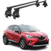 OMAC Barre trasversali Menabo per Renault Captur II 2019-2025 Nero