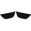 Three T FSFY 2 pz Fendinebbia Griglia di Copertura Della Lampada Paraurti Anteriore Fendinebbia Lunetta Sostituire LR027867 LR027866 Per Land Rover Per Range Rover Evoque 2012 2013 2014 2015 2016 2017