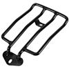 Qiilu Portapacchi moto, portapacchi posteriore monoposto per XL883/1200 X48 2004-16 adatto per seat luggage rack xl883l 2013
