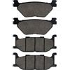 Cyleto Pastiglie Freno Anteriore e Posteriore per YAMAHA XVS950 V-Star 950 Tour 2009-2014/XVS950A Midnight Star 2009-2013/XVS950R XVS 950 Bolt 2014 2015 2016