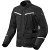 REV'IT! Revit Voltiac 3 H2O Giacca Tessile Moto (Black,6XL)