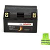 CLICK & GO COMPATIBILE CON YAMAHA XP T-Max (SJ061/SJ062/SJ064) 500 da anno 2008 al 2011 BATTERIA BOSCH YTZ10S-BS YTZ10S-4 M60110 PRONTA PER L'UTILIZZO GIÀ CARICA BATTERIE 8AH AMPERE 12 VOLT 150X87X93MM