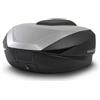 E-BIKERS SHAD SH59X BAULETTO VALIGIA TOP CASE MOTO SCOOTER COVER ALLUMINIO ESPANDIBILE 46>52>58 + PIASTRA UNIVERSALE