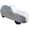 RAPID LUX - Copriauto Impermeabile per Fiat Panda Vintage anno dal 1986 al 2003 | Su Misura | Felpato Internamente | Protezione Totale | Resistente da +70 a -40°C | Bordo Elastico, Grigio, PVC