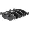 RIDEX 402B0391 Set d'assale Kit pastiglie freni Anteriore con lamierino anticigolío Compatibilità con DACIA SANDERO