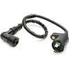 LMGMPOHOYY Motocicletta Bobine statore Per Pit Bike Per Quad Tipo 2 Bobina Di Accensione Standard Cavo HT Candela 110cc - 160cc Parti Prestazioni Unità Accessori