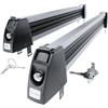 Mossa Portasci per barre per 3 paia di sci/2 tavole da snowboard - argento