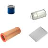 AOQ ORIGINAL QUALITY AOQ - KIT TAGLIANDO COMPATIBILE CON FIAT DOBLO' CARGO (2W) (12/03 AL 12/06) 1.9 JTD - 4 FILTRI