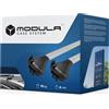 DGH System Modula Barre portatutto portapacchi BARRE compatibile con Hyundai TUCSON IV SUV dal 2021 max 75 kg 78-119 cm Alluminio