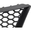 Desiumite Set di 2 griglie anteriori superiori per Seat Ibiza e Cordoba tipo 6L (2002-2009), griglia paraurti in plastica nera, OEM-Fit, per una facile installazione
