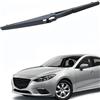 ZELLYA Spazzola Tergicristallo Posteriore, per Mazda 3 BM 2013-2018 Braccio Spazzolante Tergi Gomma Idrorepellente Nera