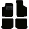 QUEMAR Tappetini Auto compatibili con Golf IV 1997-2006 / Kit Tappeti in Moquette e Gomma su Misura (Set 2 Anteriori + 2 Posteriori) / Ricami e Colori Personalizzati (Bordo Antracite, 0 Ricami)
