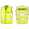 Fashion Graphic Gilet Alta visibilità Security Sicurezza Staff Catarifrangente Giubbotto ISO EN20471 (S/M)