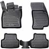 ELMASLINE 3D Tappetini Gomma per Ford Kuga 1 (I) 2008-2012 | Bordo Extra Alto | Tappetini Auto