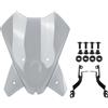chencheng35 Adatto for KTM 125 DUKE 2024 2025 Parabrezza anteriore for moto, accessori for parabrezza, deflettore aria for parabrezza(Light Smoke)