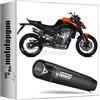 MOTOTOPGUN mivv scarico omologato cat-oem x-m5 inox nero compatibile con ktm 890 duke 2020 2021 2022 2023 2024 mototopgun