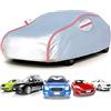 Generic Telo Copriauto per Mercede𝘴-Ben𝘻 SLK R171 2004-2010 (410.3 x 177.7 x 129.6cm),A prova di pioggia e neve,antipolvere,anti UV,bordo elastico,cerniera impermeabile,traspirante,durevole