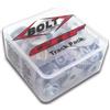 Bolt Motorcycle Hardware CRF Track Pack Hardware Kit (56 Pezzi, Bulloni in Acciaio Inox, Dadi, M6, M8, Riparazioni Piste Moto, Manutenzione)