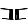 AUSMILA Listelli per spoiler laterale paraurti anteriore per BMW Serie 1 F40 M Sport 118i 120i 2019-2024