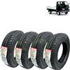 ECOVELO KIT 4 GOMME 140/70-R12 8PR COMPATIBILI CON PIAGGIO APE CAR POKER | TRENO PNEUMATICI RIDER 86N RUOTE 8 PR M+S