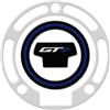 AZgraphishop PROTEZIONE TAPPO BENZINA RESINA 3D COMPATIBILE CON YAMAHA TRACER 9 GT+ 2023 GP-912 (Blu)