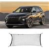 AWPF Rete Bagagliaio Auto per Hyundai Tucson NX4 2022-2024, Rete Bagagliaio per Auto -Rete Portaoggetti Auto,Rete Elastica con 4 Ganci-Bordo Elastico Tiene I Carichi più Saldamente,B