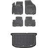 MOTOS Set di tappetini in gomma e tappetini per il bagagliaio per Suzuki Ignis III dal 2016 Migliorate il vostro comfort di viaggio con il tappetino antiscivolo per auto - tappetino per auto per tutte